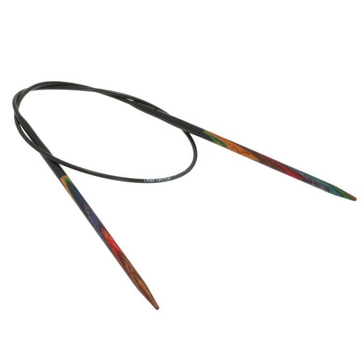 Lana Grossa Kružna igla za pletenje-drvo u više boja 3.75 / 40cm