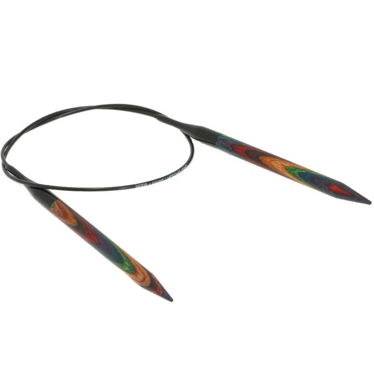 Lana Grossa Kružna igla za pletenje-drvo u više boja 7,0 / 60 cm