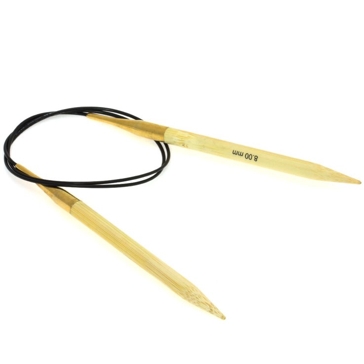 Lana Grossa Okrugla igla bambus 8,0 / 80cm