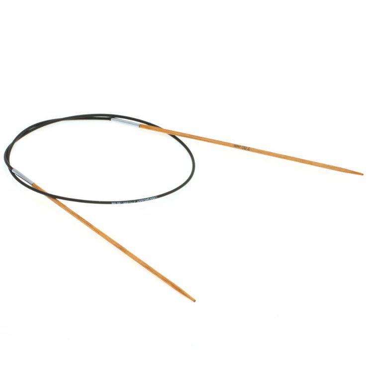 Lana Grossa Okrugla igla prirodno drvo dizajn 2,0 / 60cm