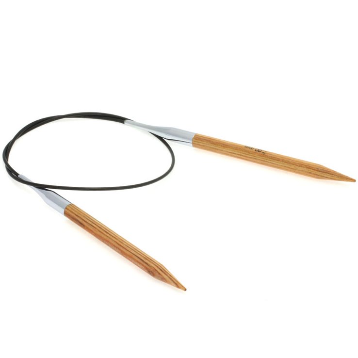 Lana Grossa Okrugla igla prirodno drvo dizajn 7,0 / 60cm