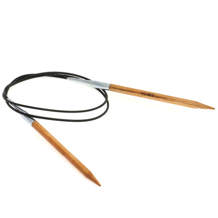 Lana Grossa Okrugla igla prirodno drvo dizajn 5,5/80cm