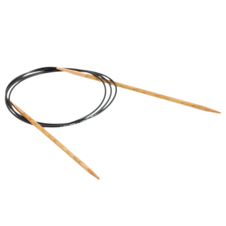 Lana Grossa Dizajn kružne igle za pletenje-drvo signalne veličine 3,0 / 100cm