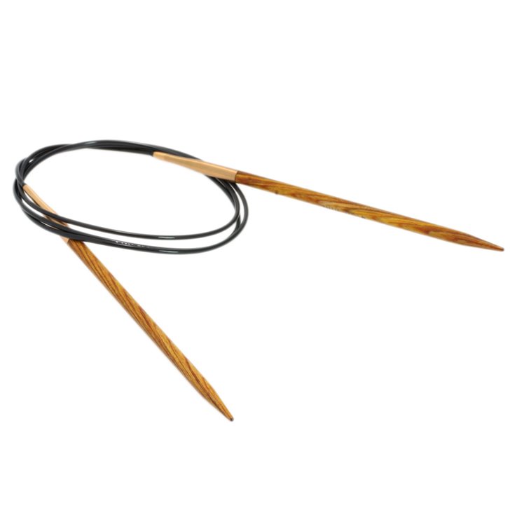 Lana Grossa Dizajn kružne igle za pletenje-drvo signalne veličine 4,5/100cm