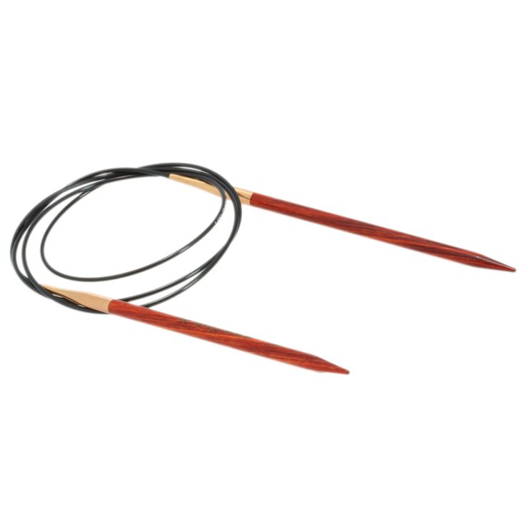 Lana Grossa Dizajn kružne igle za pletenje-drvo signalne veličine 5,0 / 100cm