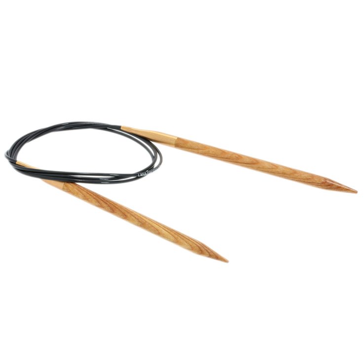 Lana Grossa Dizajn kružne igle za pletenje-drvo signalne veličine 6,0 / 100cm