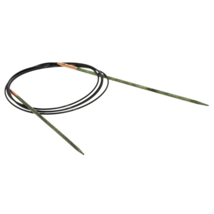 Lana Grossa Dizajn kružne igle za pletenje-drvo signalne veličine 2,5 / 120cm