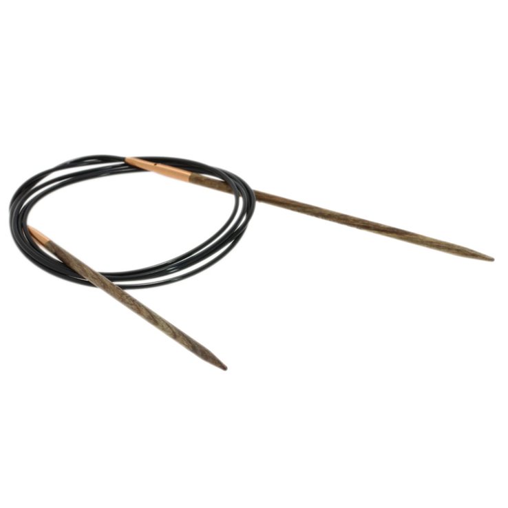 Lana Grossa Dizajn kružne igle za pletenje-drvo signalne veličine 3,5 / 120cm