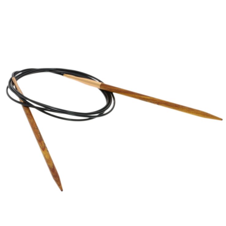 Lana Grossa Dizajn kružne igle za pletenje-drvo signalne veličine 4,5 / 120cm