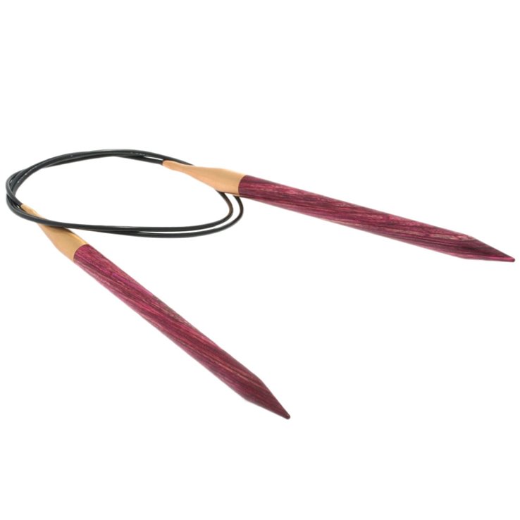 Lana Grossa Okrugla igla boja drvo-dizajn 8,0 / 80cm