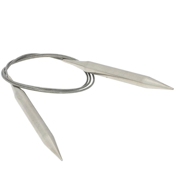 Lana Grossa Kružna igla za pletenje od nehrđajućeg čelika veličine 10,0 / 100cm