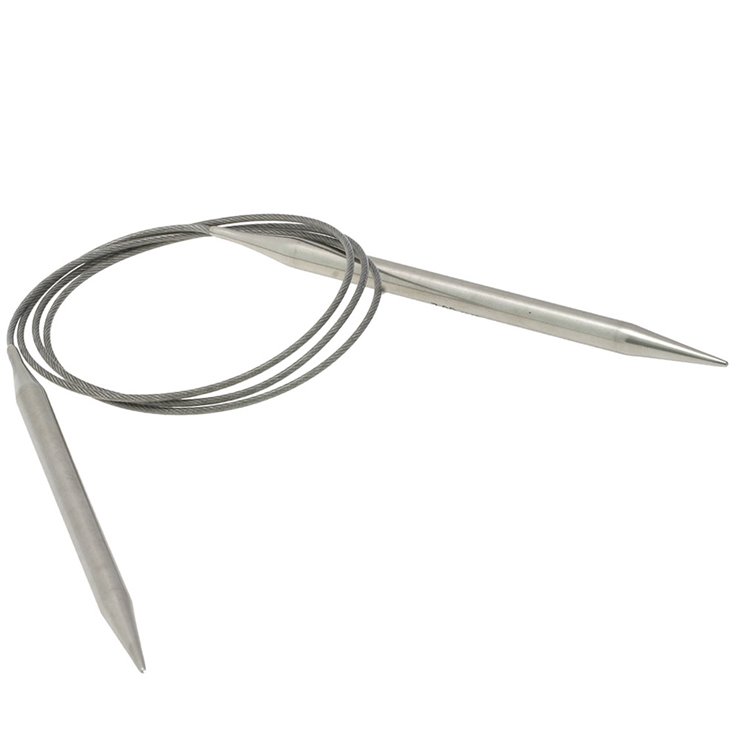 Lana Grossa Kružna igla za pletenje od nehrđajućeg čelika veličine 7,0 / 100cm