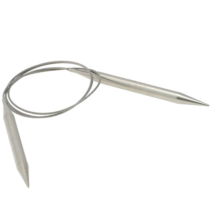 Lana Grossa Kružna igla za pletenje od nehrđajućeg čelika veličine 9,0 / 100cm