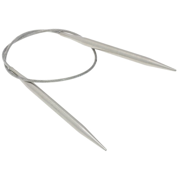 Lana Grossa Kružna igla za pletenje od nehrđajućeg čelika veličine 5,0 / 40cm