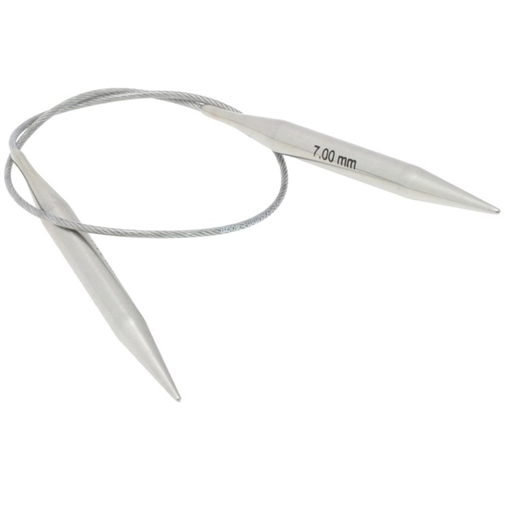 Lana Grossa Kružna igla za pletenje od nehrđajućeg čelika veličine 7,0 / 40cm