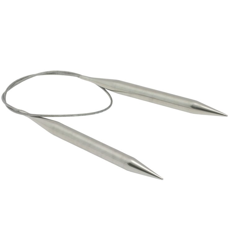 Lana Grossa Kružna igla za pletenje od nehrđajućeg čelika veličine 10,0 / 60cm