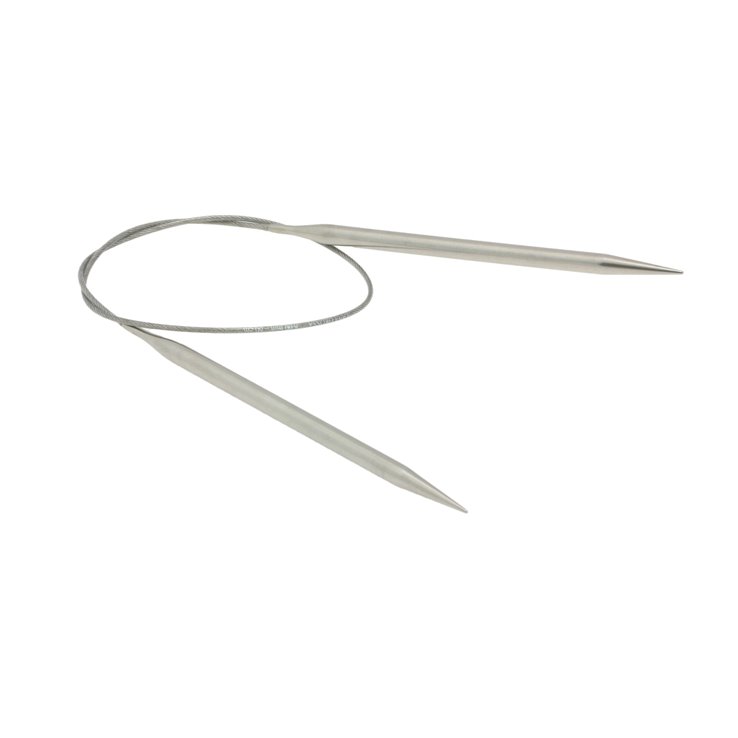Lana Grossa Kružna igla za pletenje od nehrđajućeg čelika veličine 6,5 / 60cm