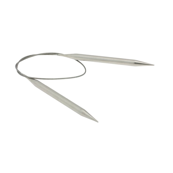 Lana Grossa Kružna igla za pletenje od nehrđajućeg čelika veličine 8,0 / 60cm