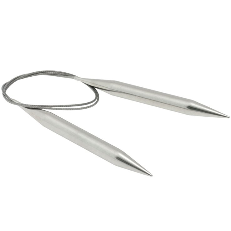 Lana Grossa Kružna igla za pletenje od nehrđajućeg čelika veličine 12,0 / 80cm