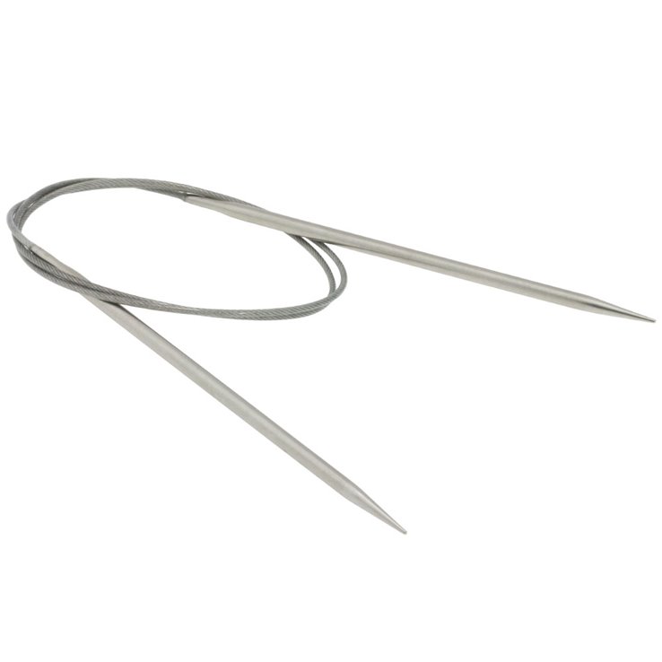 Lana Grossa Kružna igla za pletenje od nehrđajućeg čelika veličine 4,0 / 80cm