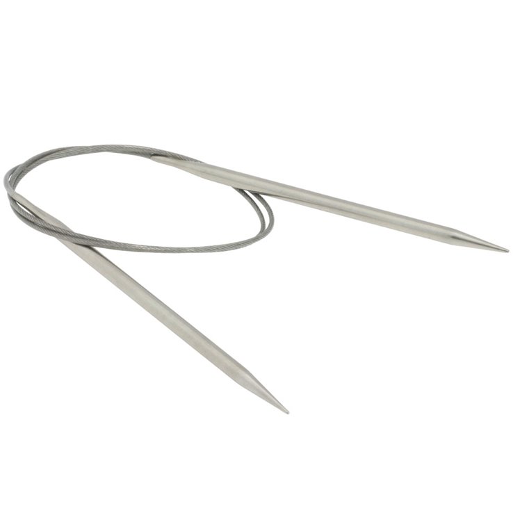 Lana Grossa Kružna igla za pletenje od nehrđajućeg čelika veličine 5,0 / 80cm
