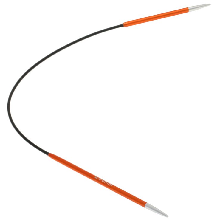 Lana Grossa Kružna igla aluminijska Rainbow St. 2.5 / 25 cm