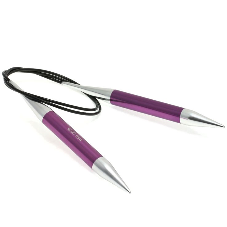 Lana Grossa Kružna igla aluminijska Rainbow St. 12.0 /80 cm