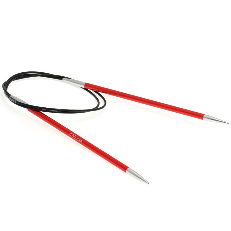 Lana Grossa Kružna igla aluminijska Rainbow St. 4.5 /100 cm