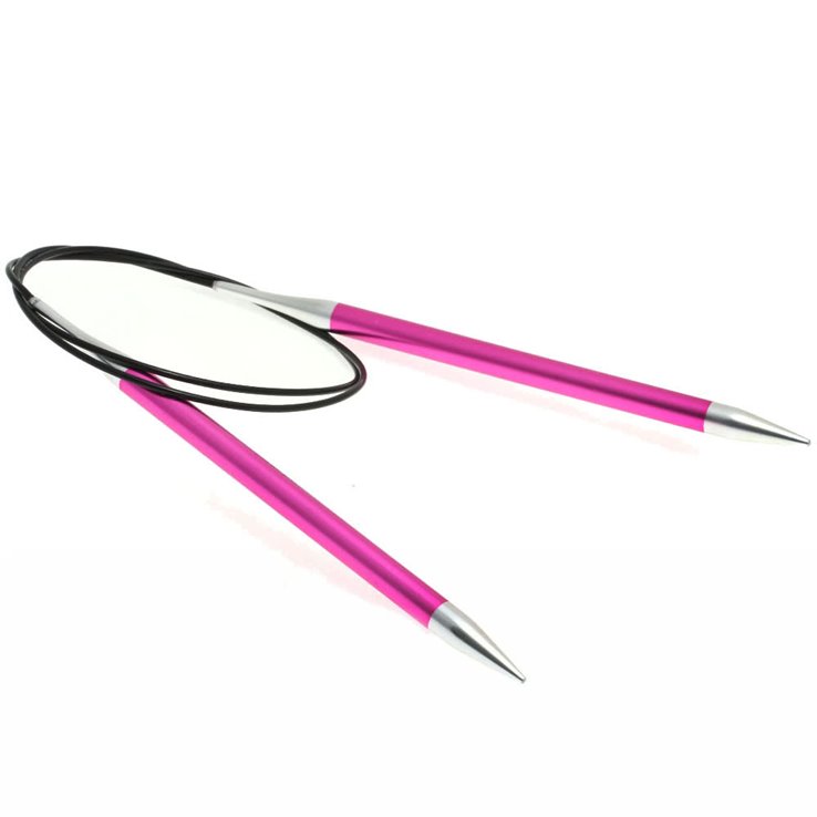 Lana Grossa Kružna igla aluminijska Rainbow St. 7.0 / 80cm